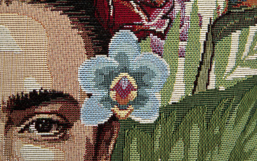 Poszewka dekoracyjna 45x45 cm Frida Kahlo 1139 Gobelinowa Premium