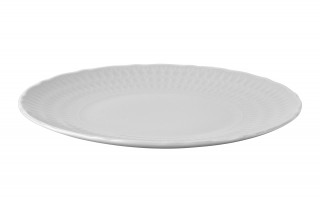 Talerz płytki deserowy 21 cm Sofia Biała