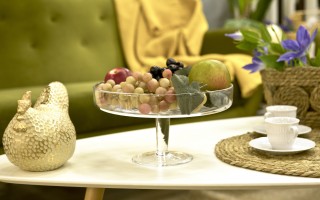 Patera szklana 27 cm salaterka Sigma Glass 4691A