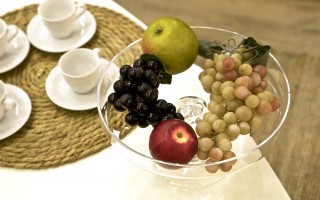 Patera szklana 27 cm salaterka Sigma Glass 4691A