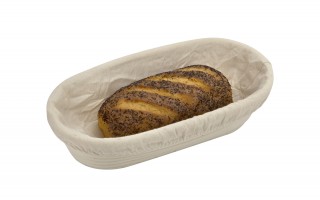 Koszyk do garowania chleba 32 cm owalny Mpl 717646