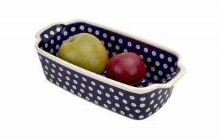 Półmisek głęboki 27x13,5 cm Bolesławiec Dekor 42