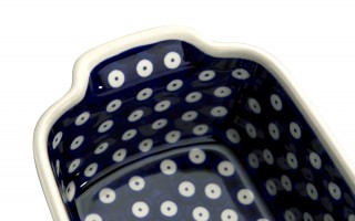 Półmisek głęboki 27x13,5 cm Bolesławiec Dekor 42