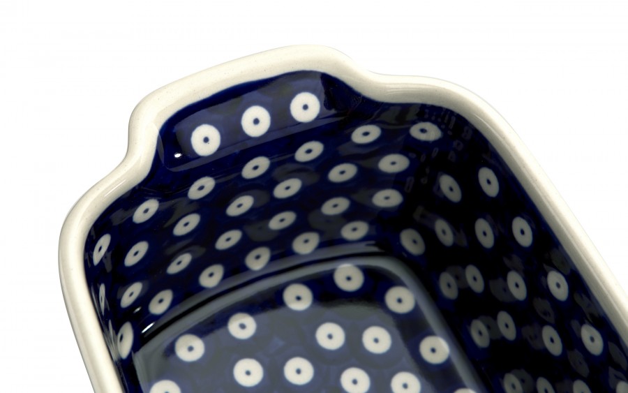 Półmisek głęboki 27x13,5 cm Bolesławiec Dekor 42