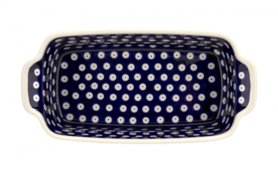 Półmisek głęboki 27x13,5 cm Bolesławiec Dekor 42