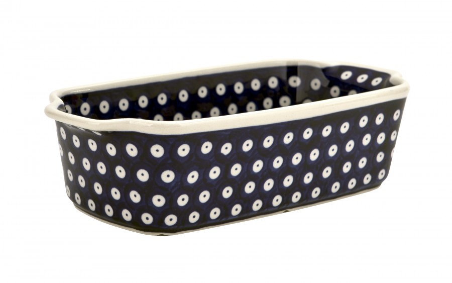 Półmisek głęboki 27x13,5 cm Bolesławiec Dekor 42