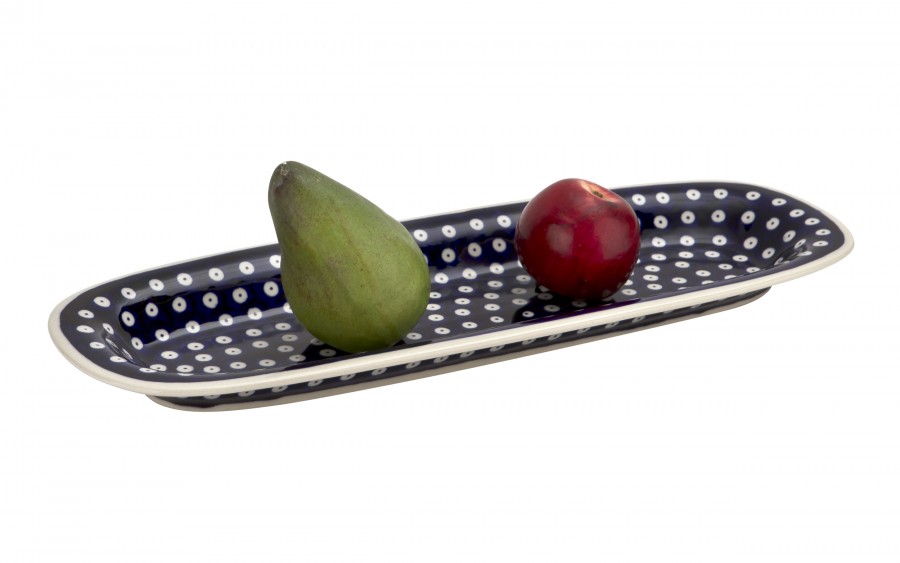 Półmisek podłużny 45x15,5 cm Bolesławiec Dekor 42