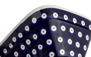 Półmisek pełny 21x13 cm Bolesławiec Dekor 42