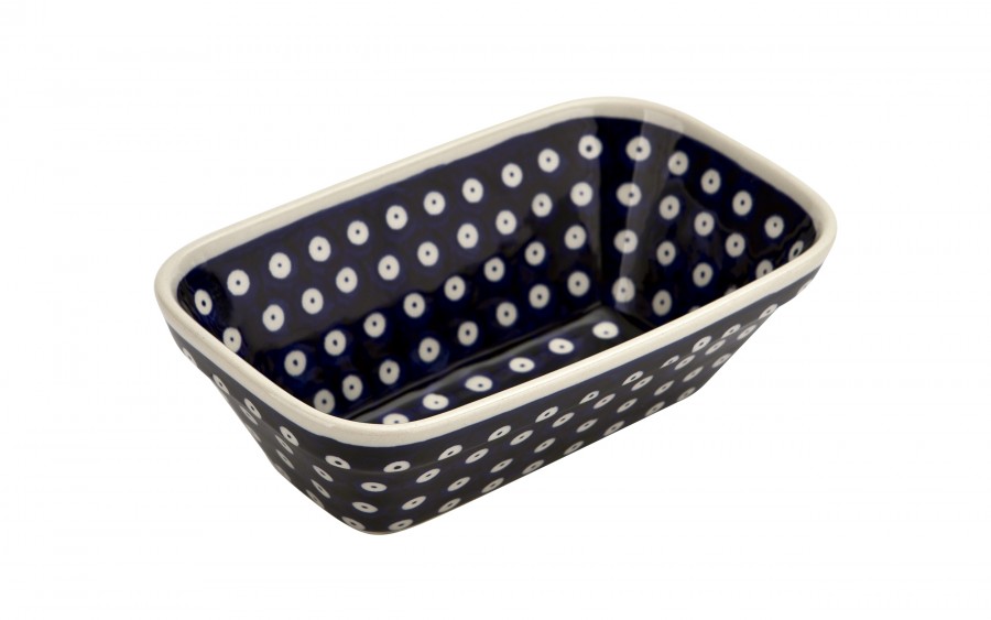 Półmisek pełny 21x13 cm Bolesławiec Dekor 42
