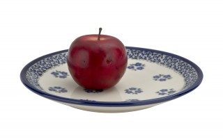 Talerz płytki deserowy 19,5 cm Bolesławiec dek. 224A