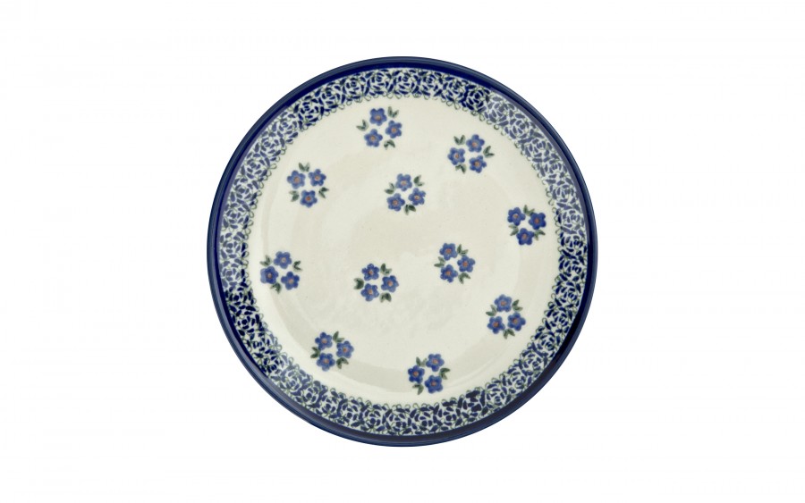 Talerz płytki deserowy 19,5 cm Bolesławiec dek. 224A