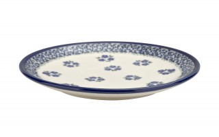Talerz płytki deserowy 19,5 cm Bolesławiec dek. 224A