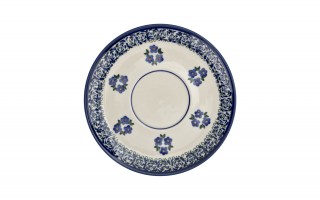 Filiżanka ceramiczna 200 ml + spodek Bolesławiec dek. 224