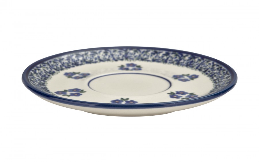 Filiżanka ceramiczna 200 ml + spodek Bolesławiec dek. 224