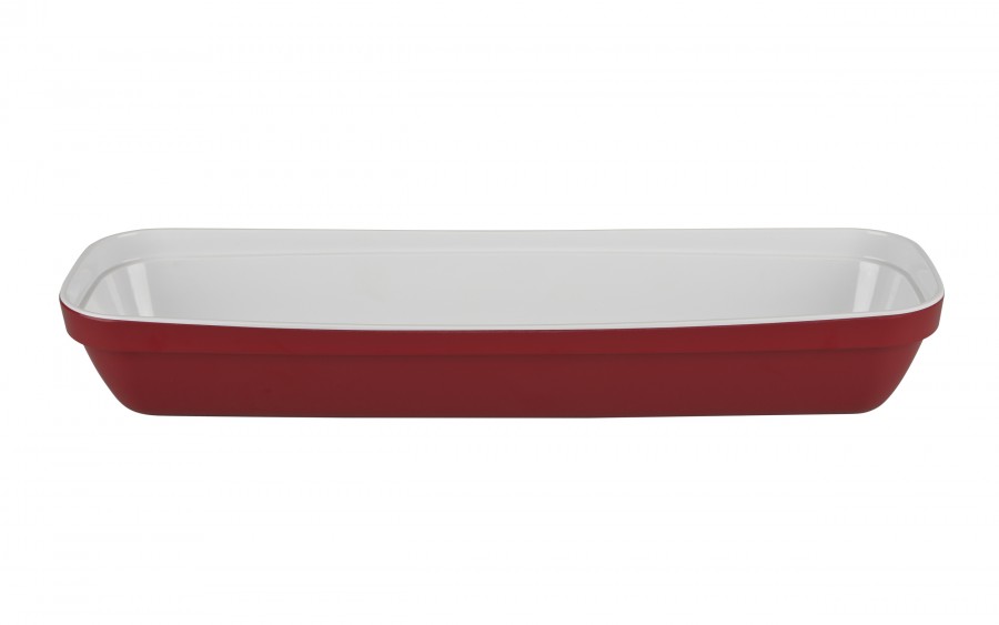 Salaterka z melaminy 53 cm czerwona APS 84003
