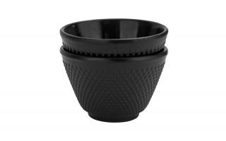 Żeliwny zestaw 4 el. do parzenia herbaty w stylu Japanese czarny MPL 722045