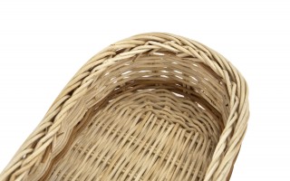 Koszyk rattanowy na sztućce i drobiazgi 27 cm Tin Tours DP 2095