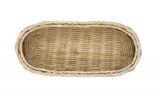 Koszyk rattanowy na sztućce i drobiazgi 27 cm Tin Tours DP 2095
