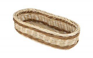 Koszyk rattanowy na sztućce i drobiazgi 27 cm Tin Tours DP 2095