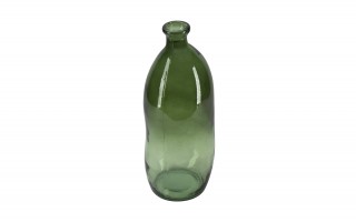 Wazon szklany 35 cm zielony San Miguel C463