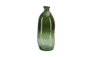 Wazon szklany 35 cm zielony San Miguel C463