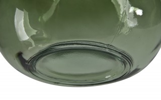 Wazon szklany 23 cm zielony San Miguel C463