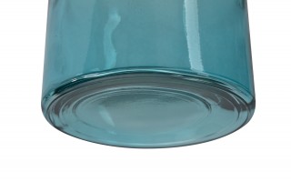 Butelka ozdobna 28 cm Retro San Miguel niebieska 5711