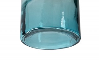 Butelka ozdobna 22 cm Retro San Miguel niebieska 5712