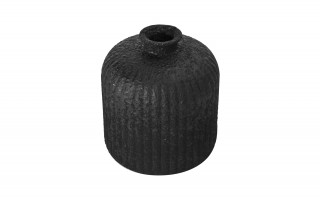 Wazon szklany 18 cm Stoneware Czarny