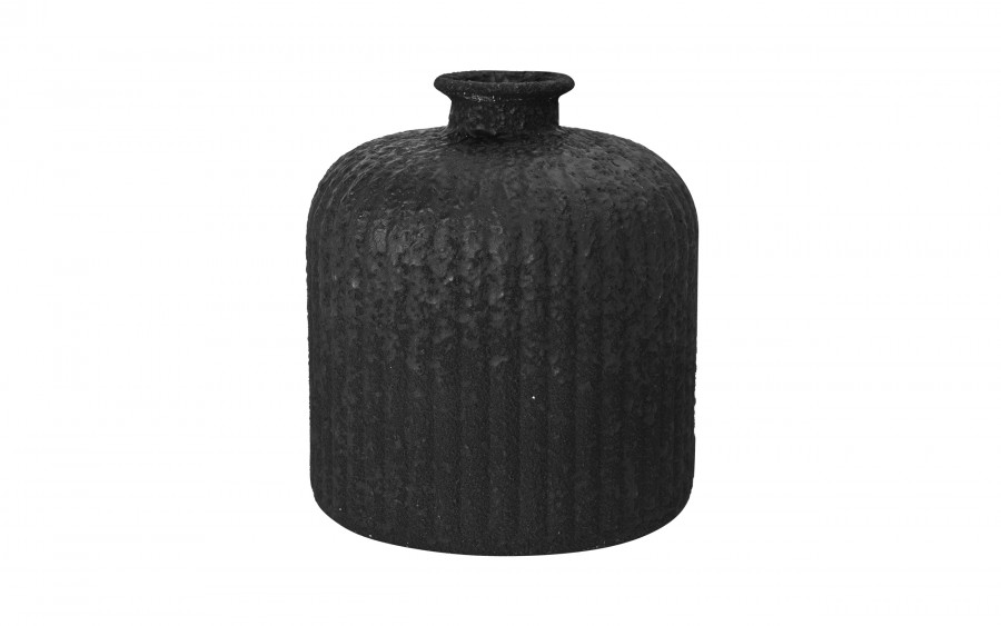 Wazon szklany 18 cm Stoneware Czarny