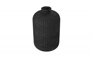 Wazon szklany 23 cm Stoneware Czarny