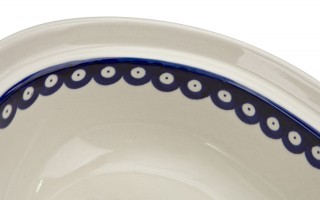 Brytfanna do zapiekania 1,5 L z pokrywką Bolesławiec Dekor 42