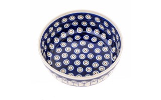 Miska 800 ml Magnolia średnia GU-834 Bolesławiec kropki 8