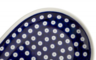 Półmisek owalny 28x17 cm Bolesławiec Dekor 42