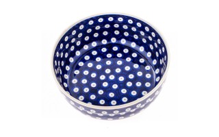 Miska 1,3 L Magnolia duża GU- 835 Bolesławiec Kropki 42