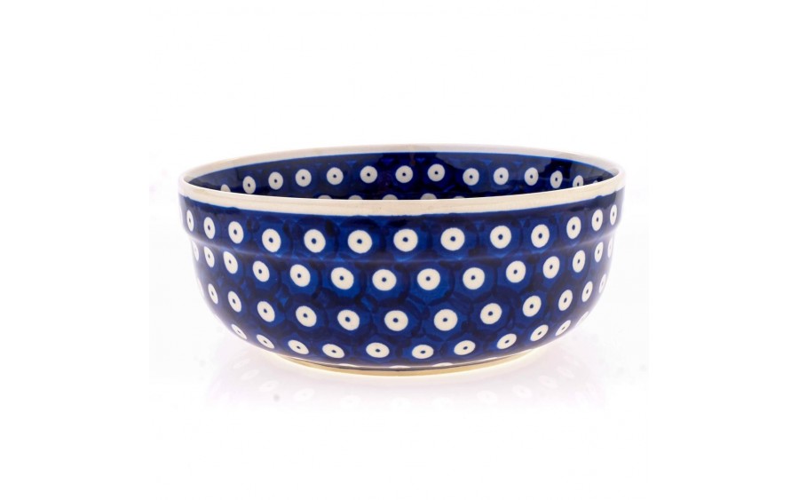 Miska 1,3 L Magnolia duża GU- 835 Bolesławiec Kropki 42