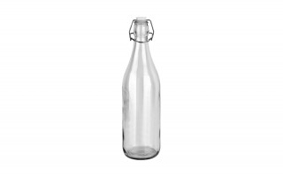 Butelka szklana 1 L z zatyczką krachla MPL 791619