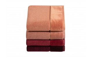 Ręcznik bawełniany 50x100 cm PURE Red Rock Czerwony