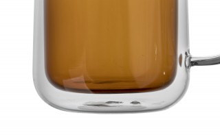Komplet 2 szklanek termicznych 300 ml Amber