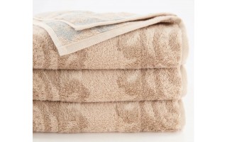 Ręcznik bawełniany 50x100 cm Cashmere Jacquard Piasek