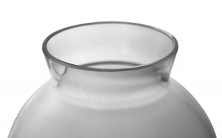 Wazon szklany 16,5 cm beczułka Sigma Glass