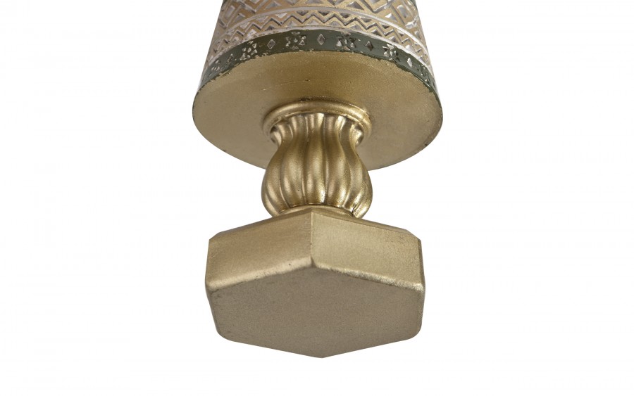 Figurka świąteczna Choinka złota duża 30 cm