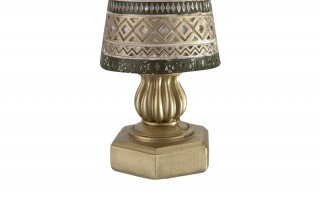 Figurka świąteczna Choinka złota duża 30 cm