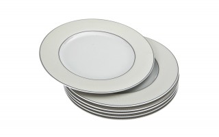 Komplet 6 talerzy deserowych 19,5 cm Dakota New