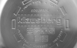 Czajnik tradycyjny 3l biały w kropki Klausberg