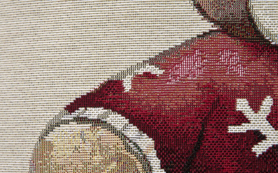 Poszewka dekoracyjna 45x45 cm Miś Gobelinowa Premium Zamek