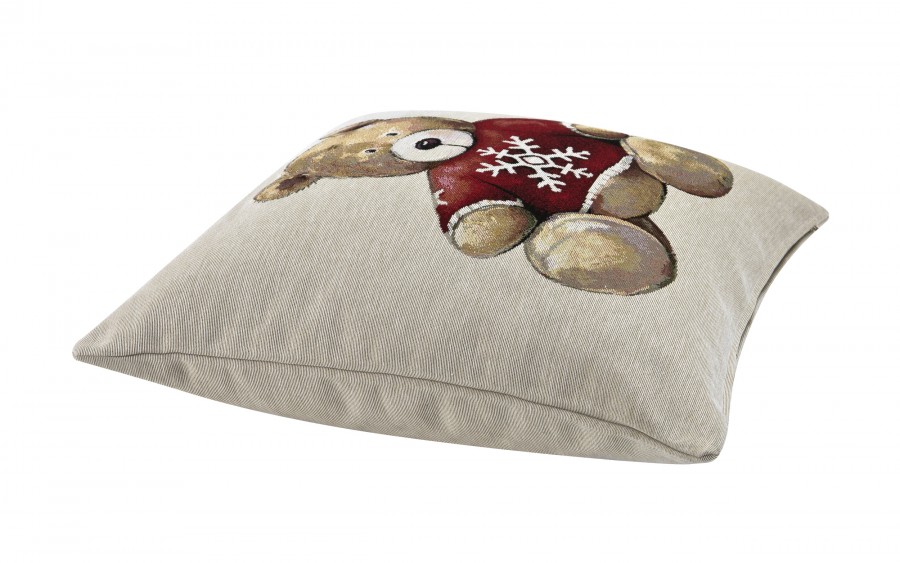 Poszewka dekoracyjna 45x45 cm Miś Gobelinowa Premium Zamek