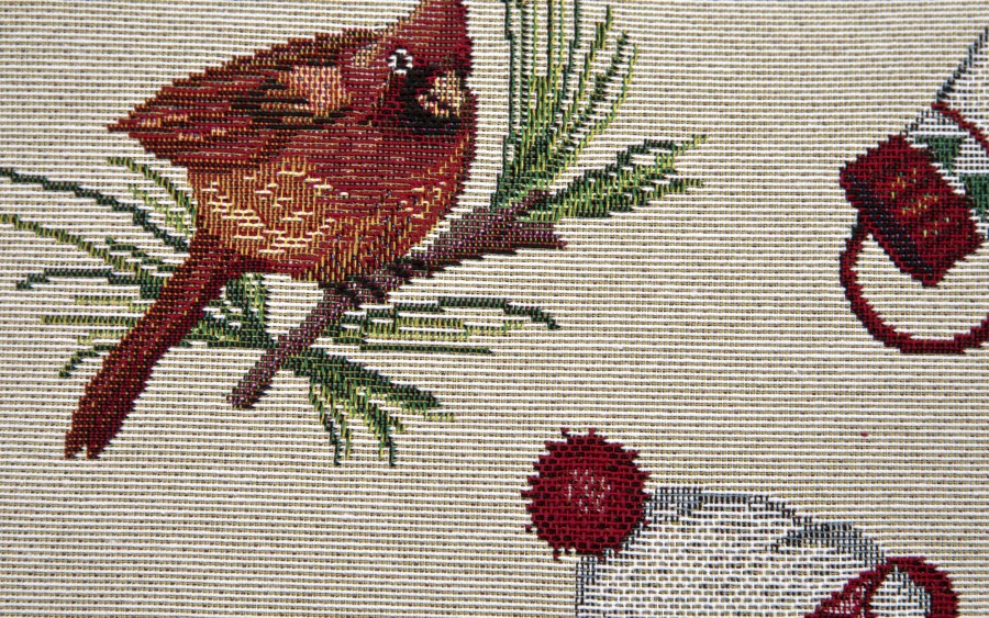 Poszewka dekoracyjna 45x45 cm łyżwy i rękawiczki