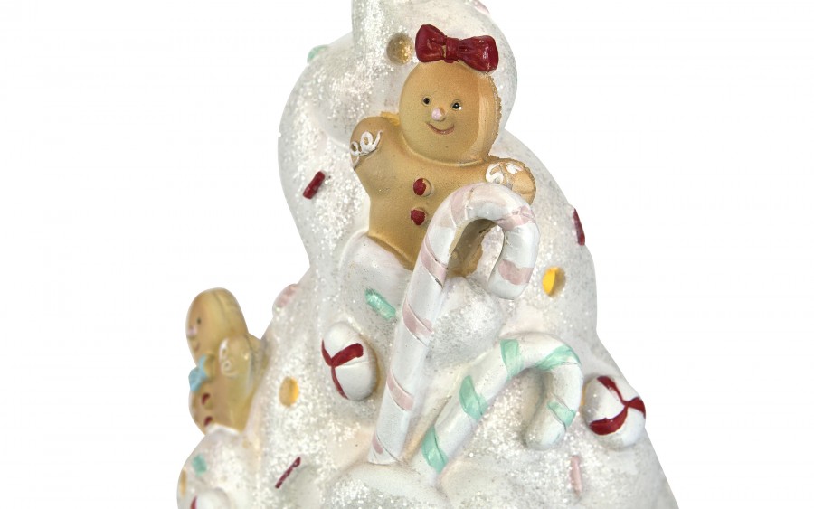 Figurka świąteczna LED Kolorowy Domek