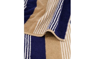 Ręcznik bawełniany 50x100 cm Coast Repeat 6214 Navy Natur 31